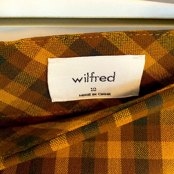 WILFRED REENE SKIRT MUSTARD YELLOW - Picture 2 of 4